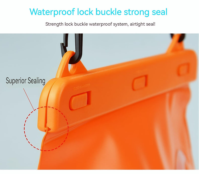 Waterproof Dry Bag - Compact PVC Storage for Boating, Water Sports & Outdoor Activities (7.87x7.48x3.74in)‌