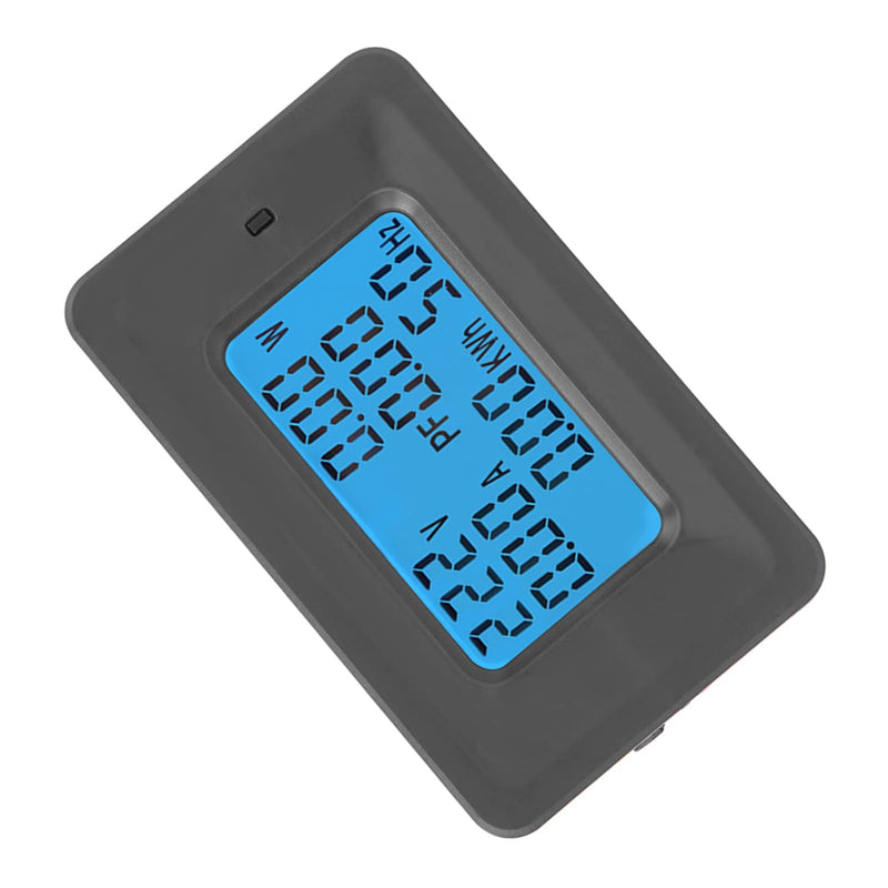 Hilitand 6 in 1 Digital LCD Meter, Voltage 110-250V Current 100A Power Monitor Panel with Mutual Inductor Energy 5 Digits- 0.01-99999KWH