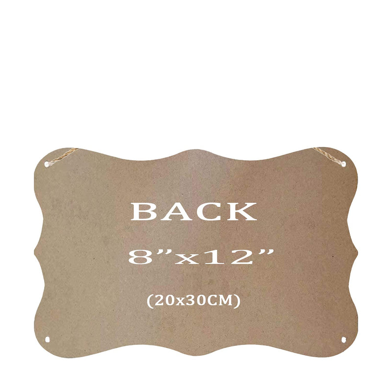 Licpact Protective Dog Please Do Not Knock or Ring Doorbell Ring Doorbell Leave Packages at The Door Wooden Sign 12 x 8 inch Wood Plank Design Hanging Sign Rustic Wood Farmhouse Home Decor