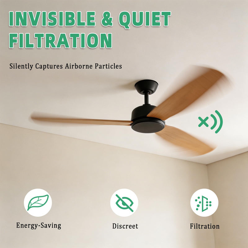 Ceiling Fan Filters for Blades,20 Pack Ceiling Fan Filters White
