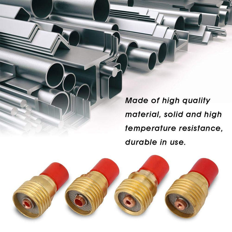TIG Nozzles, 46pcs/Set WP-9/20/25 Series TIG Welding Torch Consumables Accessories Weld aid Welding Torch Parts