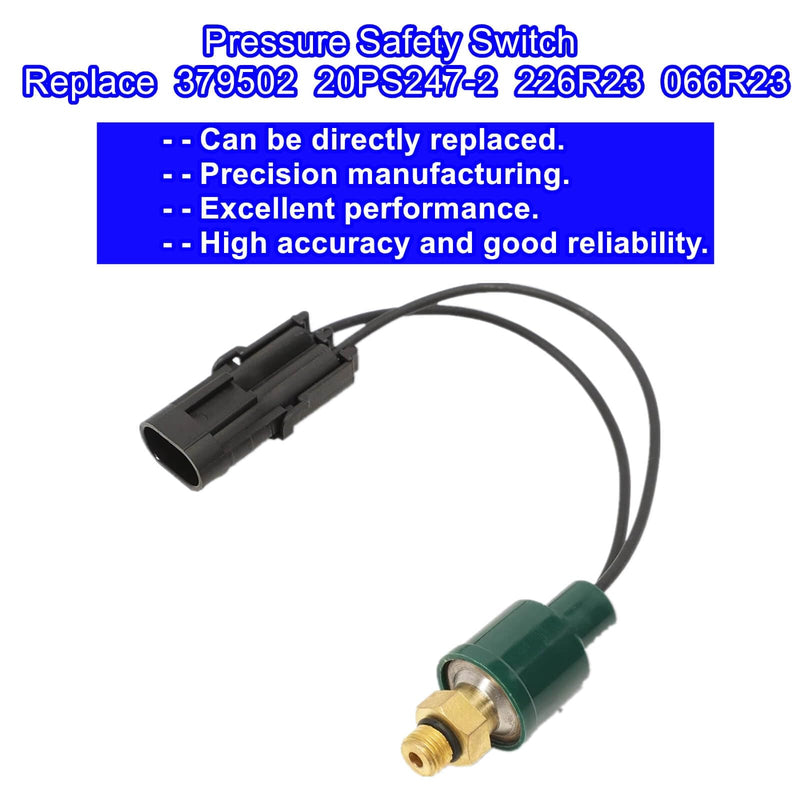 Power Take Off Pressure Switch Compatible with Parker-Chelsea,(PTO) Pressure Safety Switch Replace 379502 20PS247-2 226R23 066R23