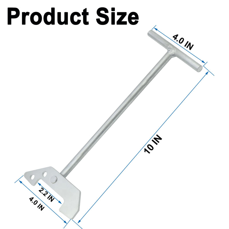 Garbage Disposal Wrench, Garbage Disposer Unjamming Wrench Compatible with Waste King, Moen and InSinkErator Garbage Disposal- for Dislodge Jams or Clutter