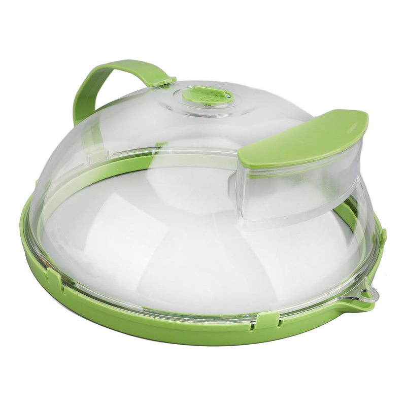Lids Splatter Guard Clear Microwave Plate Cover Proof Oven Food Cover with Water Steamer for Plate Dish Bowl Microwave Splatter Cover Adjustable Vented