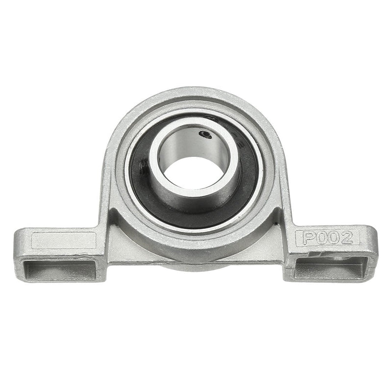 uxcell 2pcs KP002 15mm Bore Zinc Alloy Inner Ball Mounted Pillow Block Insert Bearing