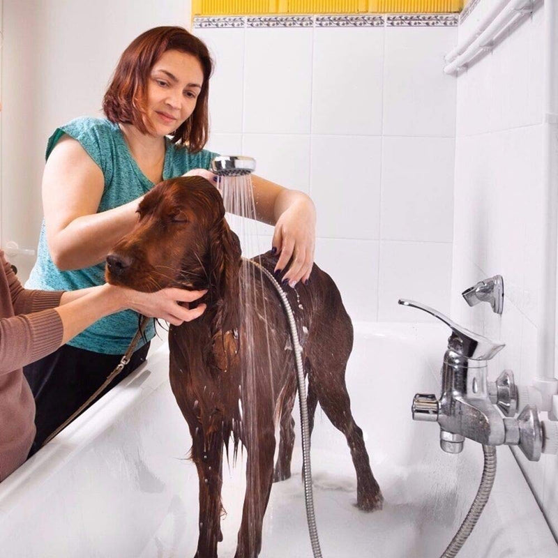 Upgraded 121-Inch Copper Head Shower Hose Stainless Steel Extra Long Shower Head Hose Bathroom Handheld Showerhead Sprayer, (Stainless Steel, 3.05-Meter)