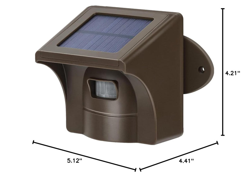 eMACROS Pro 3 Driveway Alarm with Phone App,1/2 Mile Long Range Solar Wireless Driveway Alarm,Outdoor Driveway Alarms Wireless Outside Weatherproof Motion Sensor & Detector（Only Sensor） 1sensor