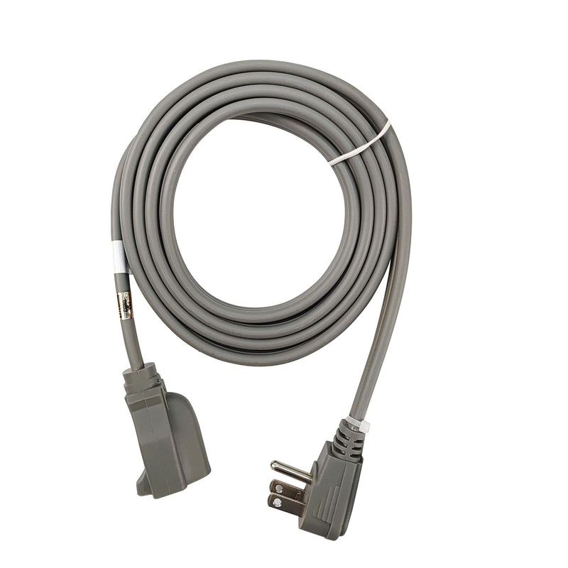EP 6 Ft Heavy Duty Appliance Extension Cord - 14 Gauge 3 Prong SPT-3 Cable Wire, Ideal for Air Conditioners, Refrigerators, and Major Appliances - Indoor Use, Gray Grey
