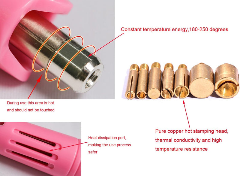 Bedazzler Kit with Rhinestones, Hotfix Applicator, DIY Hot Fix Rhinestone Setter, Hot Fixed Bedazzling Kit, 4380 Pcs, Crystal AB, Clear Box Set - NewNest Australia