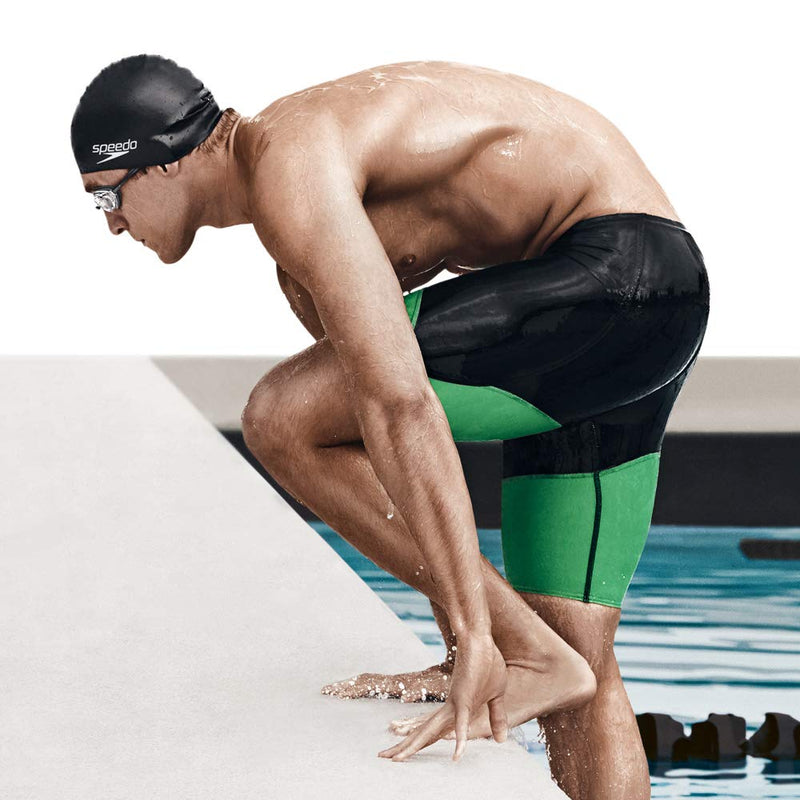 Speedo Unisex-Adult Swim Goggles Optical Vanquisher 2.0 -6 Clear