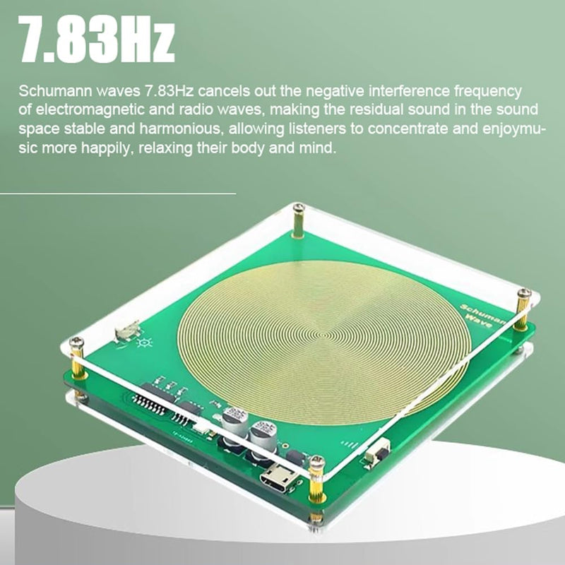 High Power Schumann Waves Generator 7.83Hz Pure SineWave Generator Earth Resonant Frequency Generator