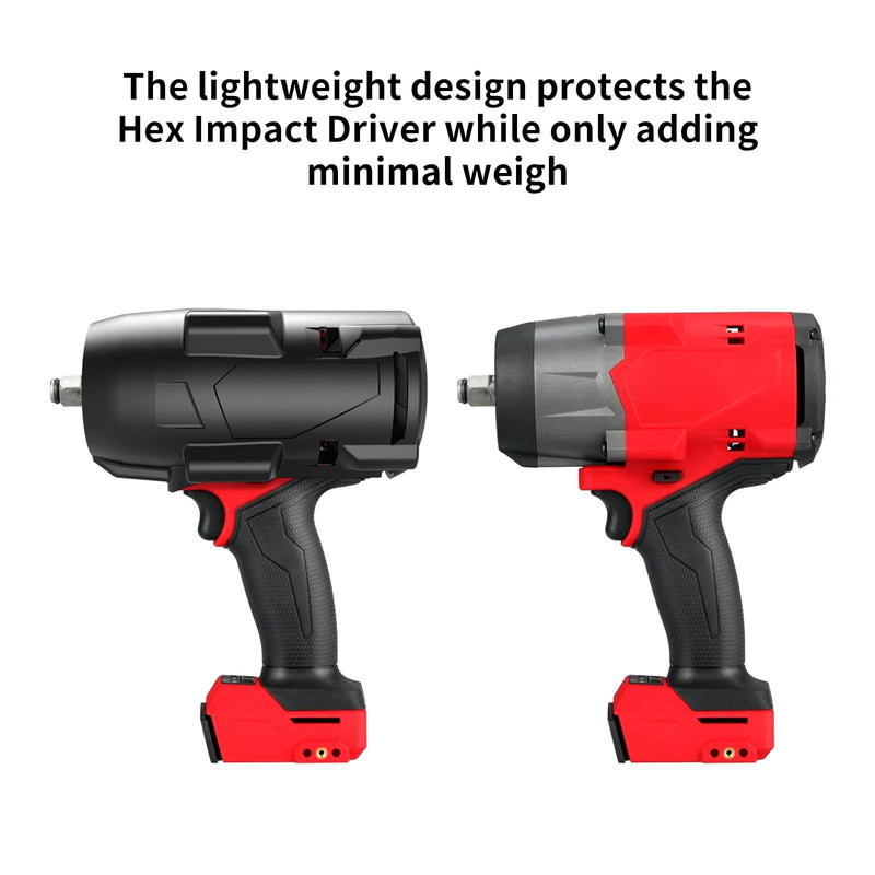 M18 FUEL 18V 1/2 in High Torque Impact Wrench with Friction Ring Protective Boot 49-16-2967，M18 FUEL™ 1/2" High Torque Impact Wrench with Friction Ring Protective Boot（2967-20）
