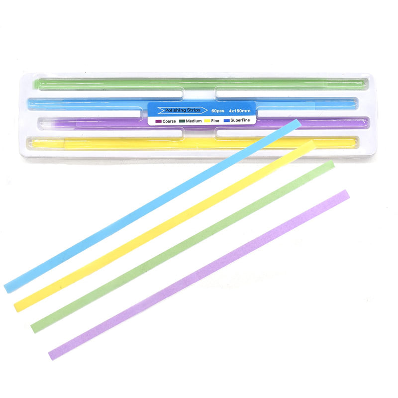 1Box Dental Polishing Strip Teeth Depth Cleaning Tool Sandpaper Used for polishing Fake Teeth