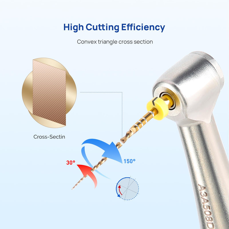 JMU Wave-G4 Files,Niti Rotary Files, #20-45 Mix(25mm),Reciprocating Rotation,Sequence Files, 4pcs/Pack 20-45 Mix (25mm) 1