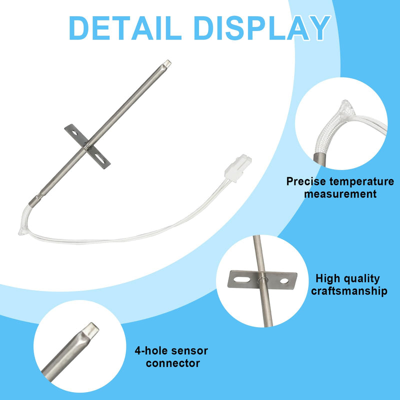 316217002 Oven Temperature Sensor Probe Compatible with Frigidaire Kenmore Electrolux Oven Replaces AP3363354, 1015027, 08017097, 316111201, 316111203,318087600