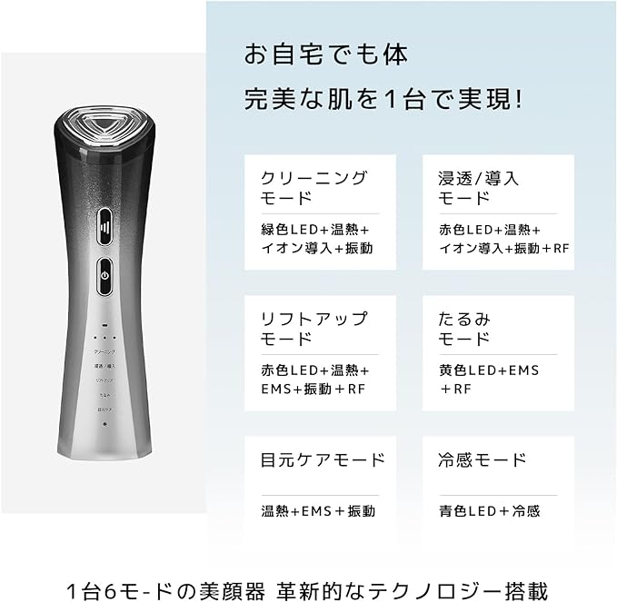 Le Dzx Facial Beauty Device, Newest Appearance, Cooling Sensation Technology, Beauty Device, Home Facial Device, RF Facial Device, EMS Micro Current, Cooling Sensation Function, Multi-functional LED, - NewNest Australia
