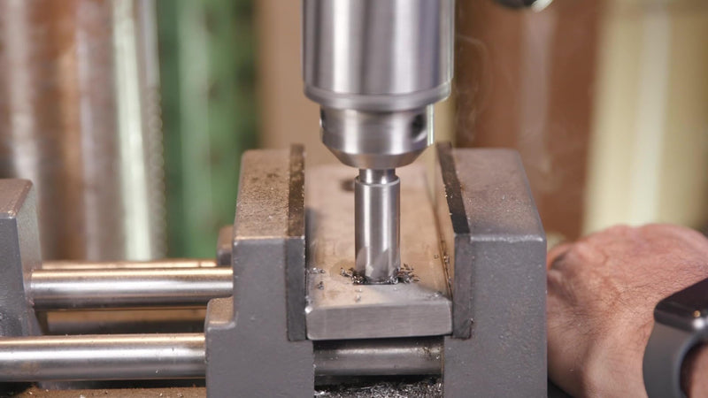 Drill America 1/2"-90 High Speed Steel Single Flute Countersink, Dew Series