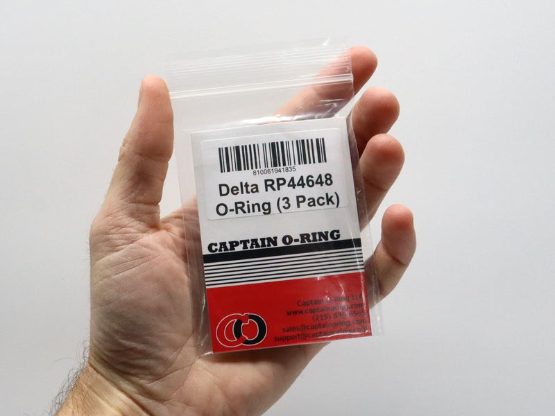 Captain O-Ring – Replacement RP44648 / 44648 O-Rings for Select Delta Faucets (3 Pack)