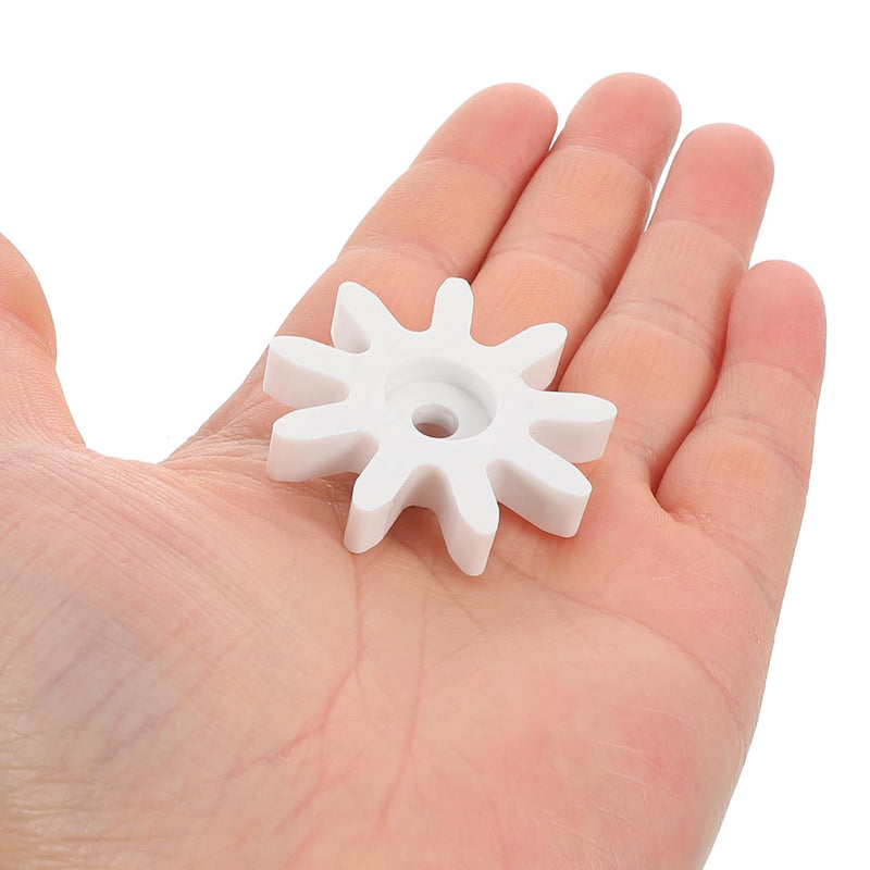 VOSAREA 4Pcs Tooth Plastic Gears for Gumball Machines Coin Operated Gear Set Mechanical Gears for Projects Candy Machine Parts Gear Accessories