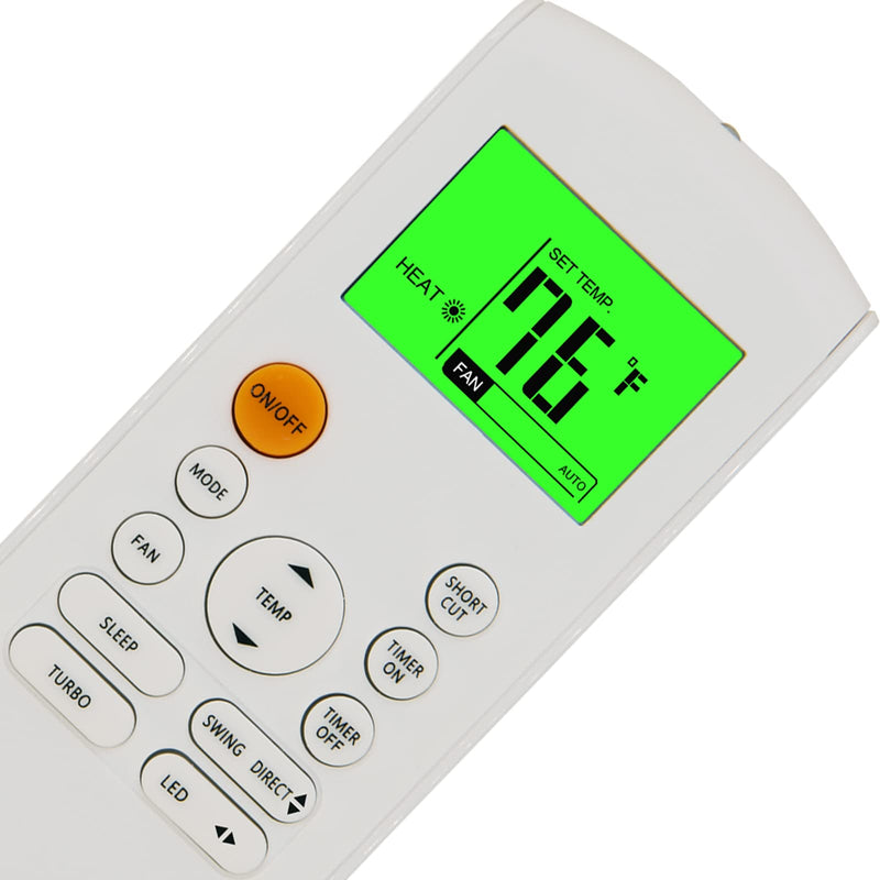 Replacement Remote Control for Midea MR COOL Koolking Bosch Carrier Toshiba AC Air Condtioner RG57B1/BGE RG57A6/BGEF RG57A6/BGEFU1 RG57E1/BGEU1 RG52A2/BGEFU1 RG57F3(B)/BGEFU1 RG57H3(B)/BGCEFU1-M -C