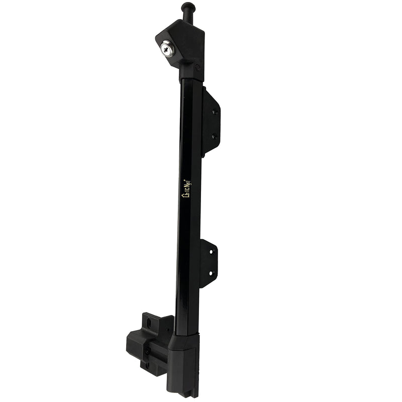 Gate Latch Magnetic Top Pull Latch Keeper for Swimming Pool or Garden or Fenced Safety Outdoor Gate Latch 21 Inch Black Magnalatch Gates for Kid & Pet Safety