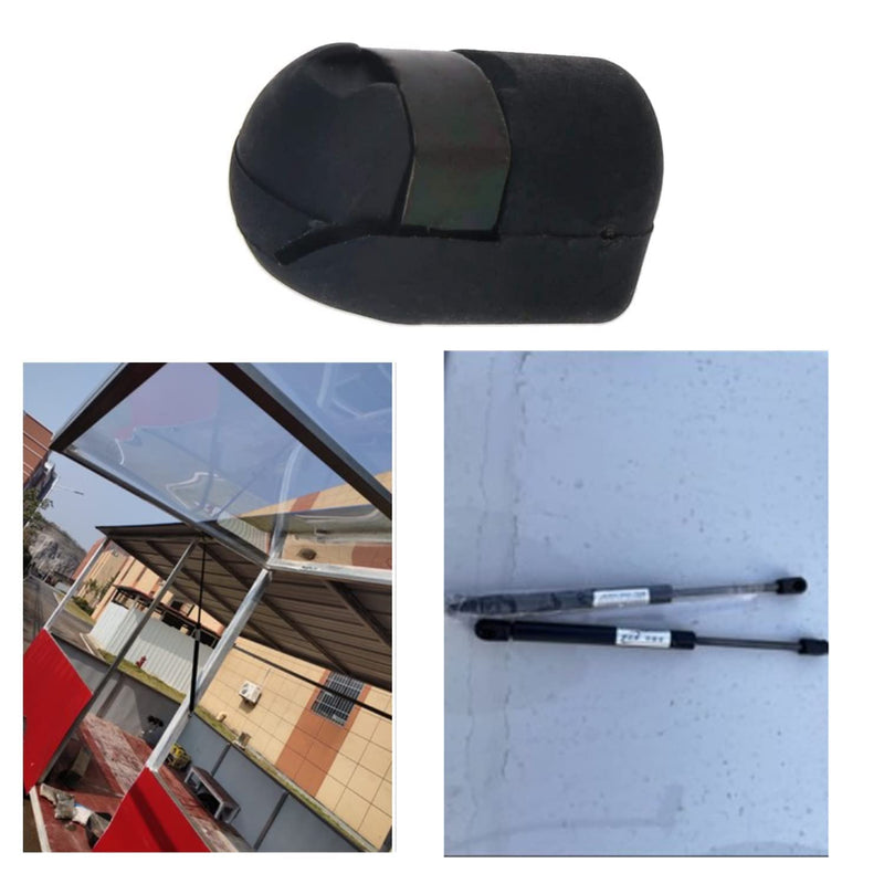 5Pcs Gas Spring End Fitting Connector M6 Female Thread PA66A5 Gas Strut End Fittings Connector Generator Accessories
