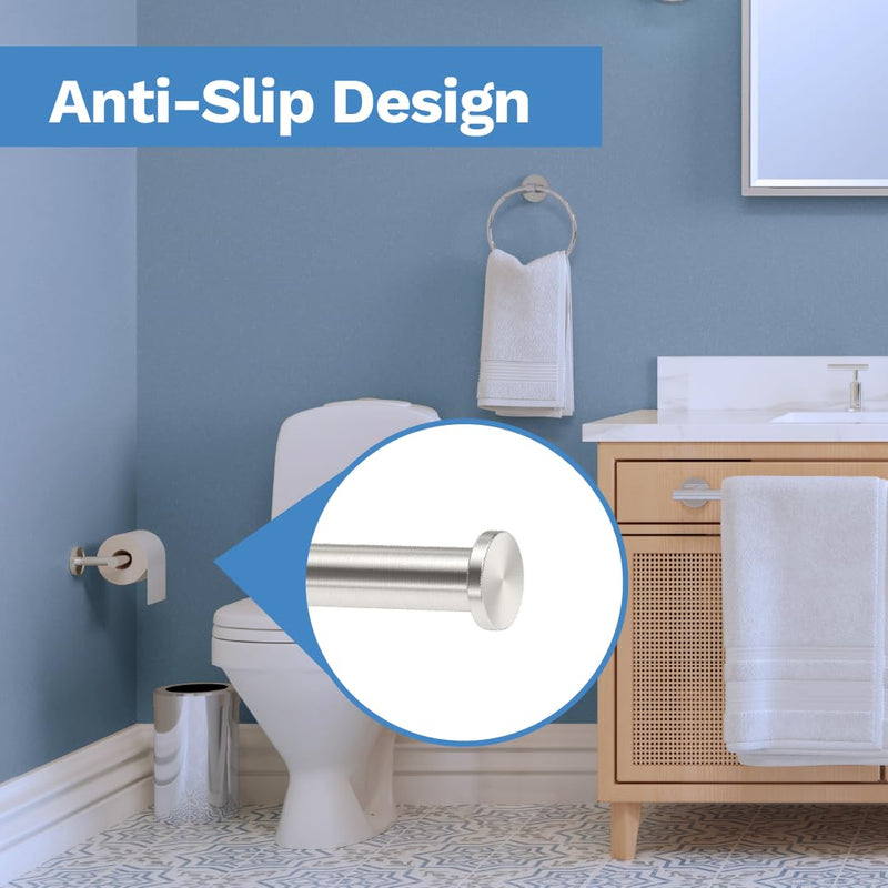 Gatco 5563 Sky Toilet Paper Holder, Satin Nickel Sky Satin Nickel