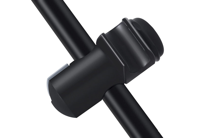 Dura Faucet DF-SA300P-MB RV Brass Adjustable Shower Slide Bar (Matte Black) | Genuine Dura Faucet brass adjustable shower slide bar. Sets handheld height and angle. Easy DIY install.