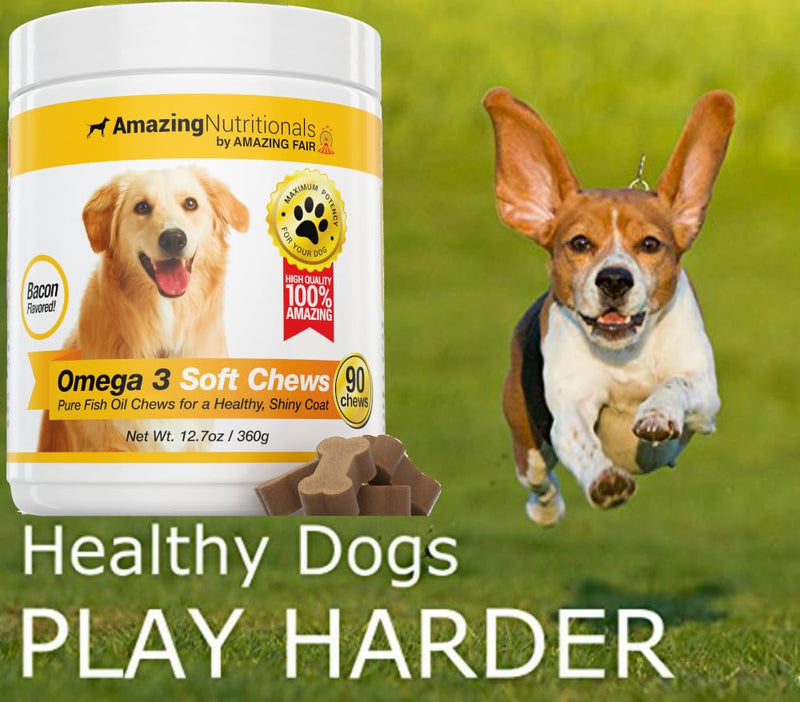 Dog Skin and Coat and Probiotics for Dogs Joint Digestive Bundle - Omega 3 for Dogs Itchy Skin Relief for Dry Skin, Hot Spots and Shedding, Eliminates Joint Pain, Gas and Diarrhea Elimination