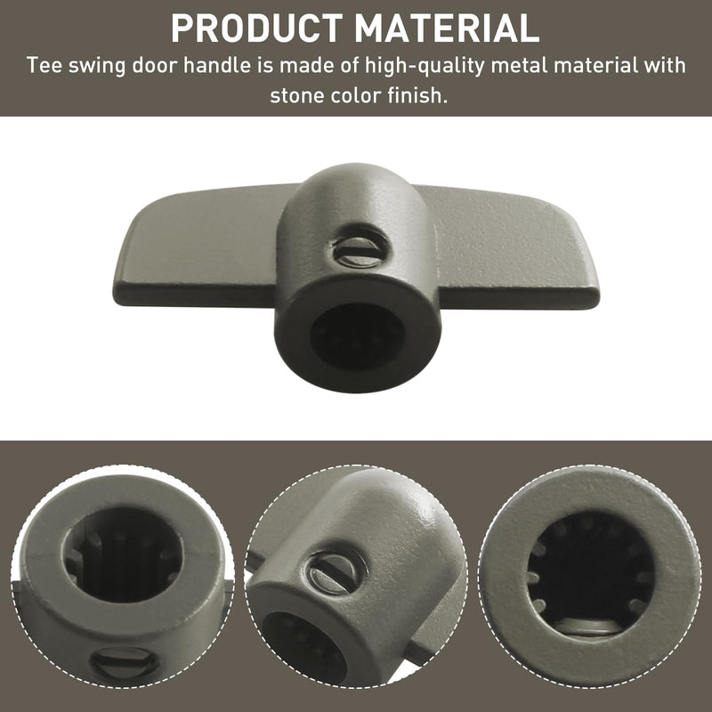 3/8 in Butterfly Wing Nut T-Handle, Crank Handle for Andersen Casement/Awning Window, Casement Window Crank (1966 to Present)