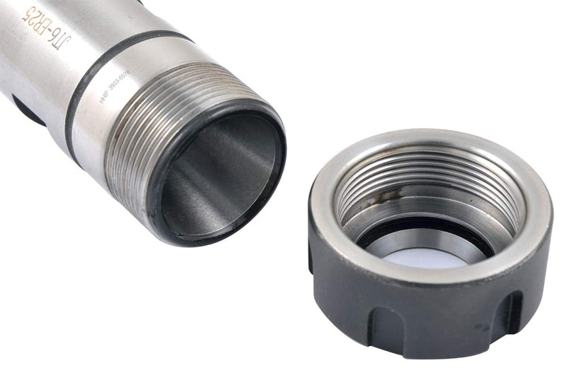HHIP 3903-6078 ER25 Collet and Drill Chuck with JT6 Sleeve ER25 Type, JT6 Sleeve