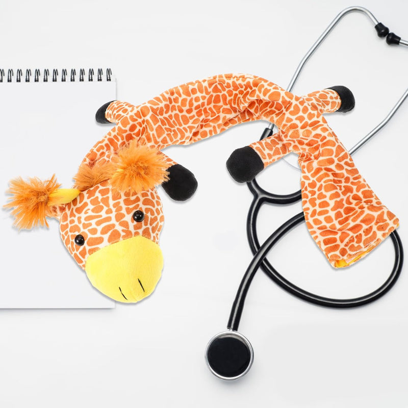 FRCOLOR Giraffe Cover Animal Sleeve Replacement with Secure Button Accessories for Nurses Doctors Veterinarians Family Use