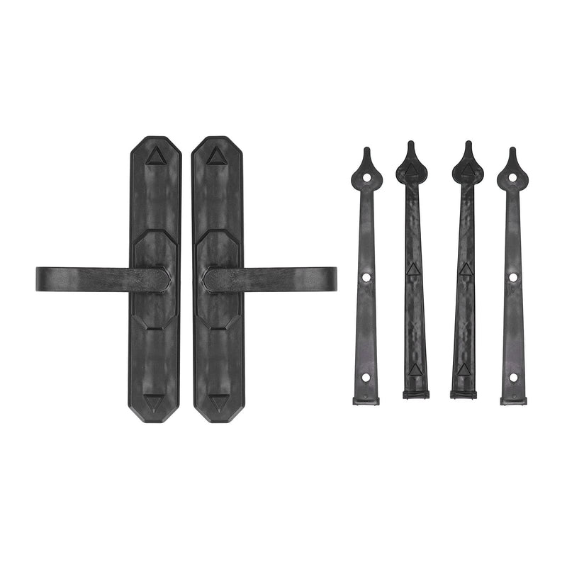 Garage Door Hardware Magnetic Door Handle, Magnetic Garage Door Hinges Handles American Style ABS Decorative Gate Hardware Accessory
