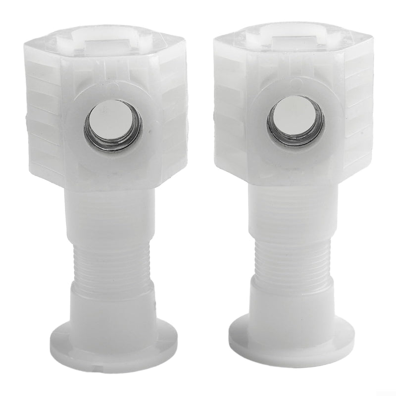 Wall Hung Toilet Fixing Bolts Repair Screws Accessories Toilet Bowl Accessory Connector Tool Fittings Fixing Kits For Bathroom(White) White
