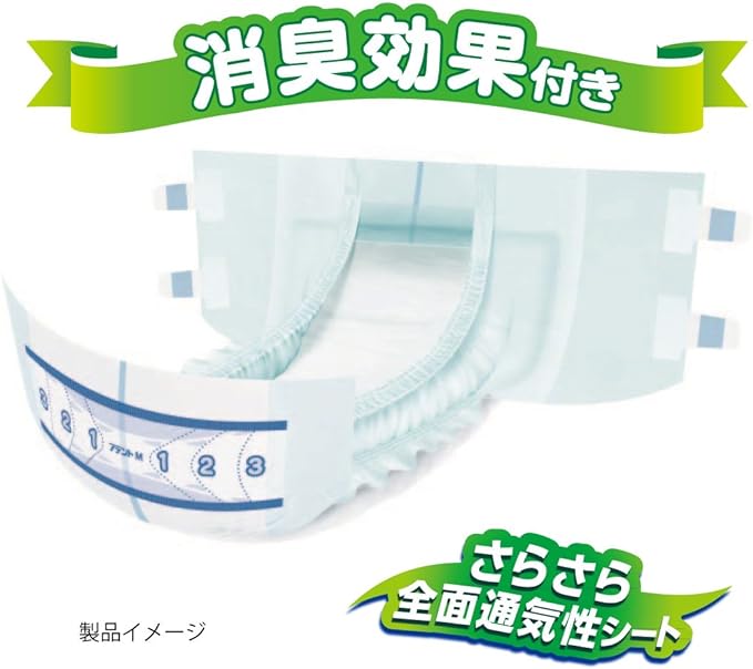 Tent Tape Type, Medium, Deodorizing Effect, Prevents Back and Side Leaks, 28 Sheets (Large Capacity) - NewNest Australia