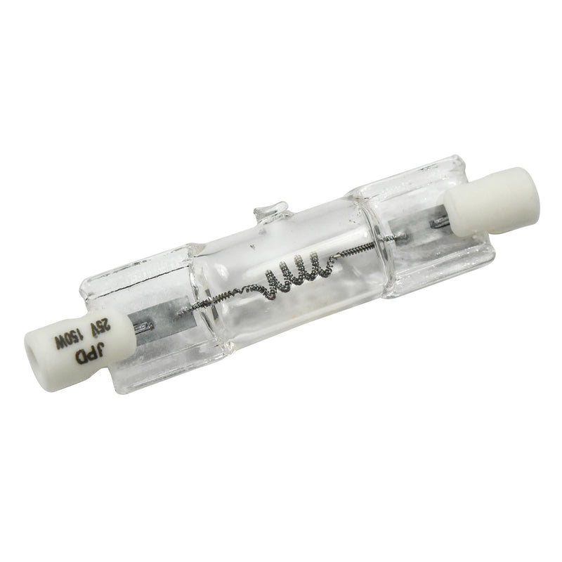 HQRP 2-Pack Bulb 150W 25V Dental Halogen Lamp for Pelton & Crane 006681 3321879 017133 98-0775 150T4Q/CL25V JPD25V-150WG1 fits LF+ LF-3 LF-2 LF1 LF 2470 Light Fantastic 1 I 2 II 3 III 6520000000158 2 Pack
