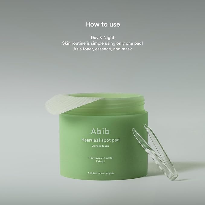 Abib Houttummy Spot Pad, 5.3 fl oz (150 ml), 80 Pieces, Aviv Korean Cosmetics, Skin Care, Mask Pack, Sensitive Skin, Moisturizing, Rough Skin, Acne - NewNest Australia