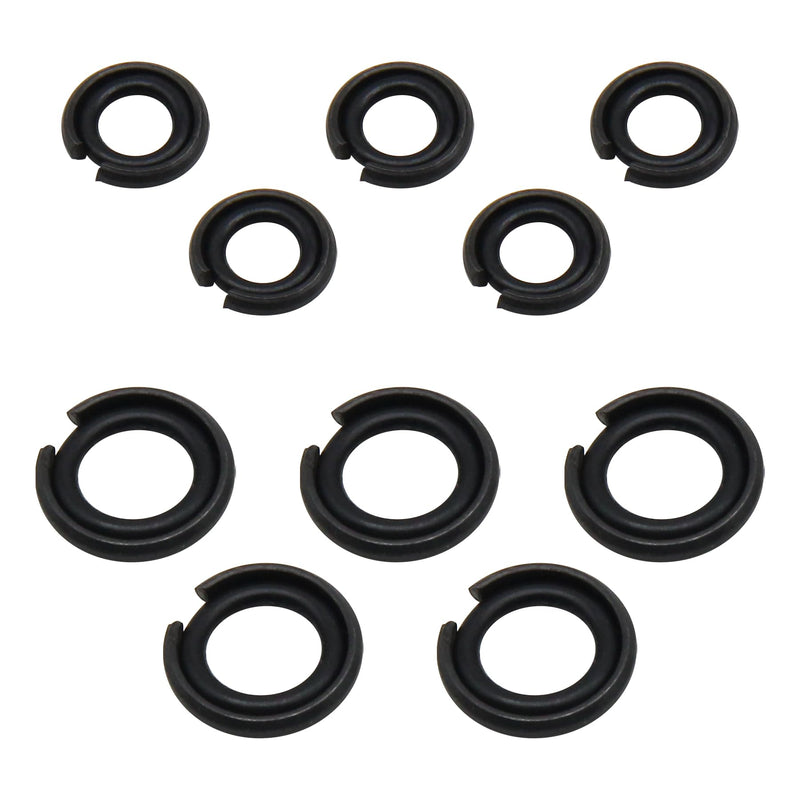 10 Sets of 1/2 inch & 3/8 inch Impact Wrench Retainer Rings with O-ring, Compatible With Electric Wrench/Pneumatic Wrench