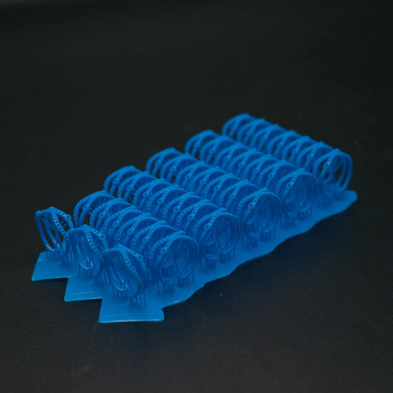 Siraya Tech Cast 3D Printer Resin Easier to Burn and Print Clean Burnout Great Smooth Surface High Resolution Castable 405nm UV-Curing Resin for Thicker Designs and Metal Parts (True Blue, 500g) True Blue 500g