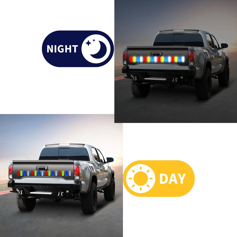 40 PCS Reflective Stickers, High Visibility Reflective Tape, Waterproof Safety Reflective Tape for Car Trailer Truck Bike Motorcycle, 1.18 x 3.15 Inch