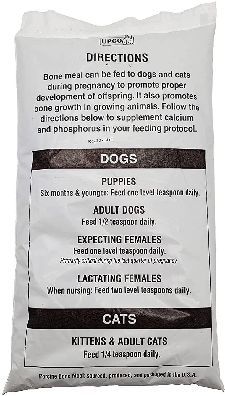 Bone Meal Supplement for Dogs and Cats (1Lb Bag) - PawsPlanet Australia