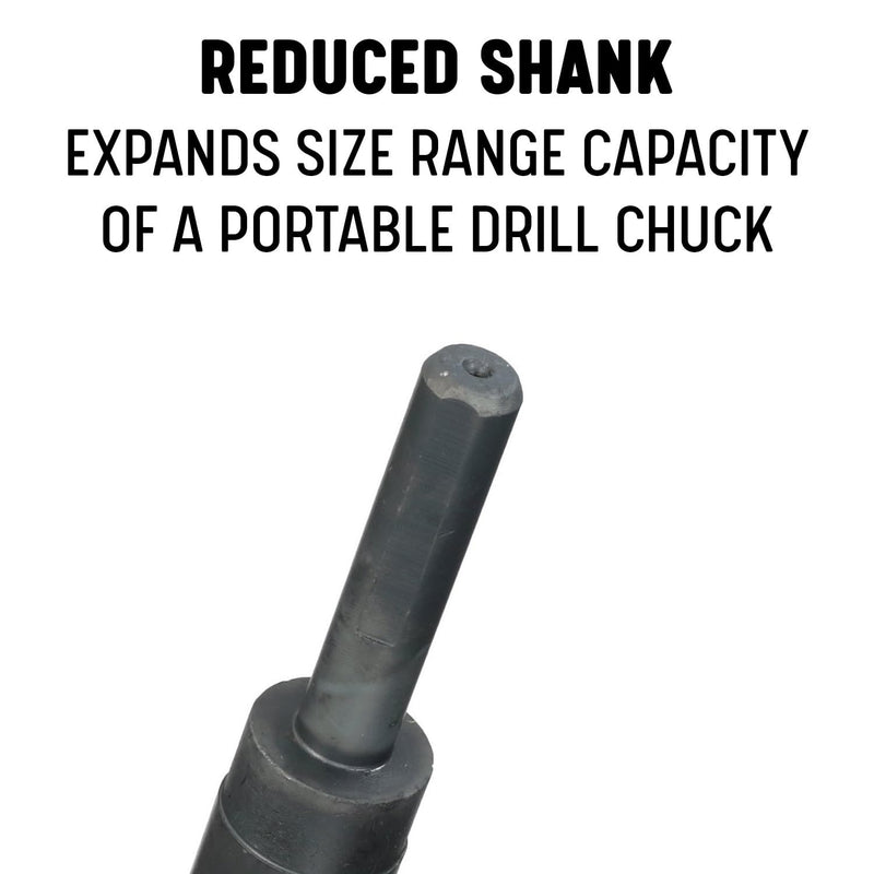 Drill America - DWDRSD1-1/4 1-1/4" Reduced Shank High Speed Steel Drill Bit with 1/2" Shank, DWDRSD Series 1-1/4"