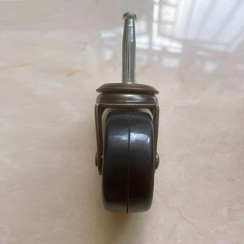 2.0 Inch Antique Caster Wheels, Furniture Wheels 5/16 Inch x 1-1/2 Inch (8 x 38mm) Stem Caster for Furniture Sofa Chair Cabinet Set of 4 2.0inch without Brake