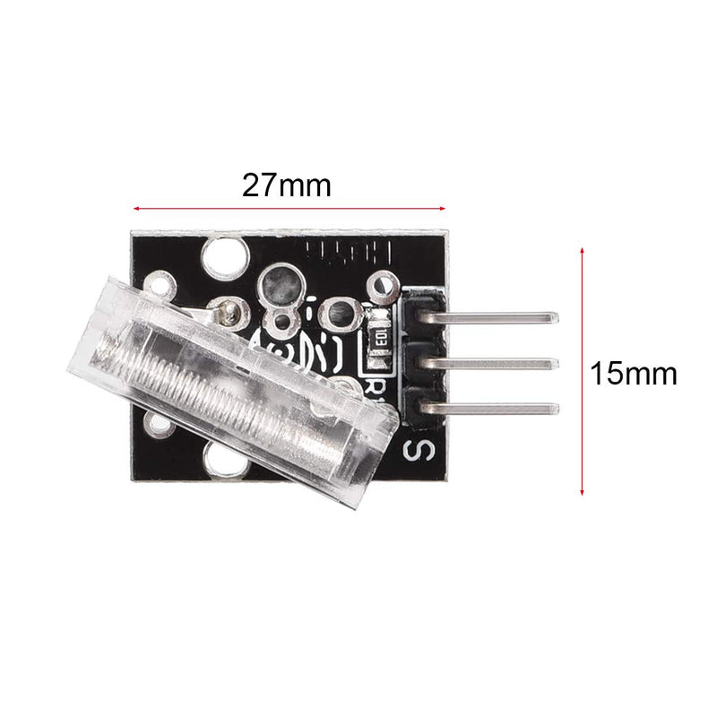 uxcell Percussion Knock Sensor Module with LED KY-031 for DIY Starter 5pcs