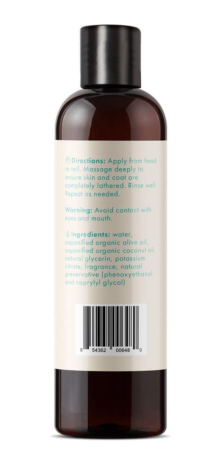 kin+kind kin organics Jasmine+Lily Organic Dog Shampoo, 12 oz - PawsPlanet Australia