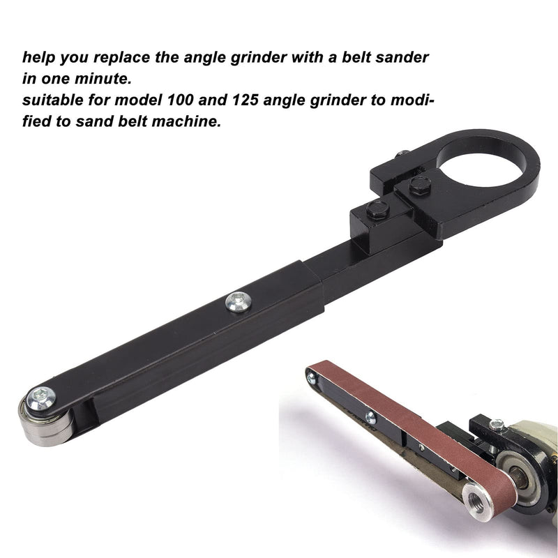 CHICIRIS Angle Grinder Conversion Tool, Grinder Tool Modified to Belt Sander Polisher Attachment for 100 125