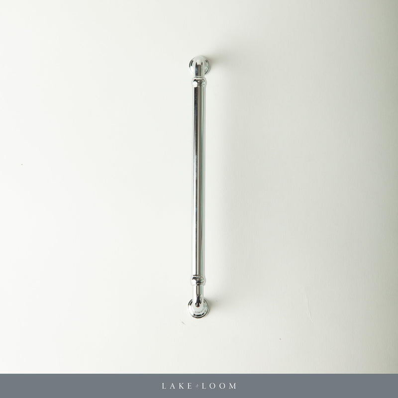 Lake & Loom 10-Pack Walden Brushed Brass Cabinet Pulls – 7.5-Inch (192mm) Gold Handles, Solid Zinc Alloy, Kitchen, Bathroom, Dresser Drawers, Furniture Hardware