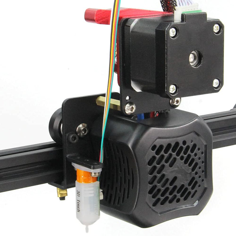 Direct Drive Dual Gear Extruder with Pulleys Upgrade Support Plate with Motor Kit Easy Print Flexible Filaments for Ender 3 V2 Ender 3series CR-10series(Dual Extruder Support Motor Kit) Dual Extruder Support Motor Kit