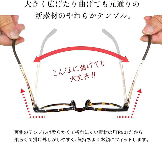 [Fujita Kogaku] Reading Glasses, Reading Glasses, Women's, Stylish, Stylish, Blue Light Cut, Lightweight, Includes Case, 0.5 1.0 1.5 2.0 2.5 3.0 3.5 4.0 [Amie] - NewNest Australia