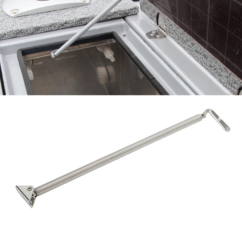 KIMISS Boat Lid Support, 11‑1/7in 283mm Long 316 Stainless Steel for Yachts Boat Hatch Holder Adjuster Lid Support Spring